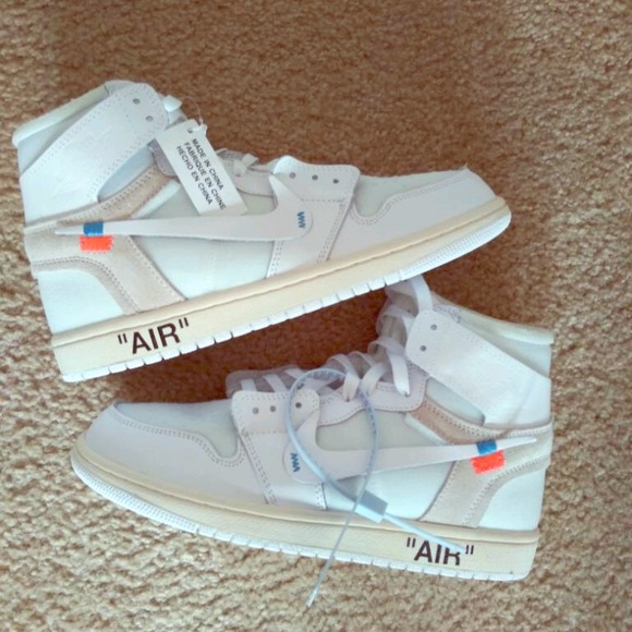 euro off white jordan 1